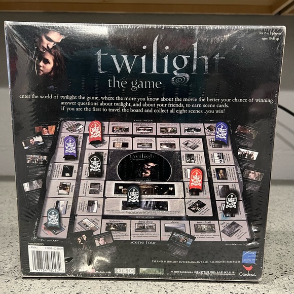 The Twilight Saga: Twilight, New Moon & Eclipse Board Game Sets Combo - Picture 3 of 12